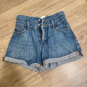 Banana Republic Boyfriend High Rise Denim Short